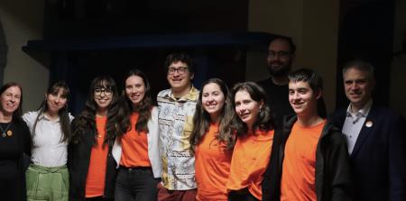 Skupinska slika z Rokom Škrlepom